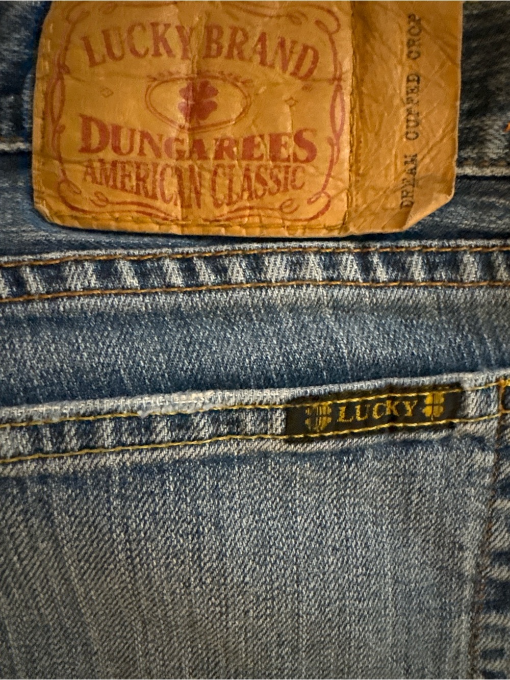 Lucky Brand Faded Indigo Straight Jeans - Picture 3 of 4